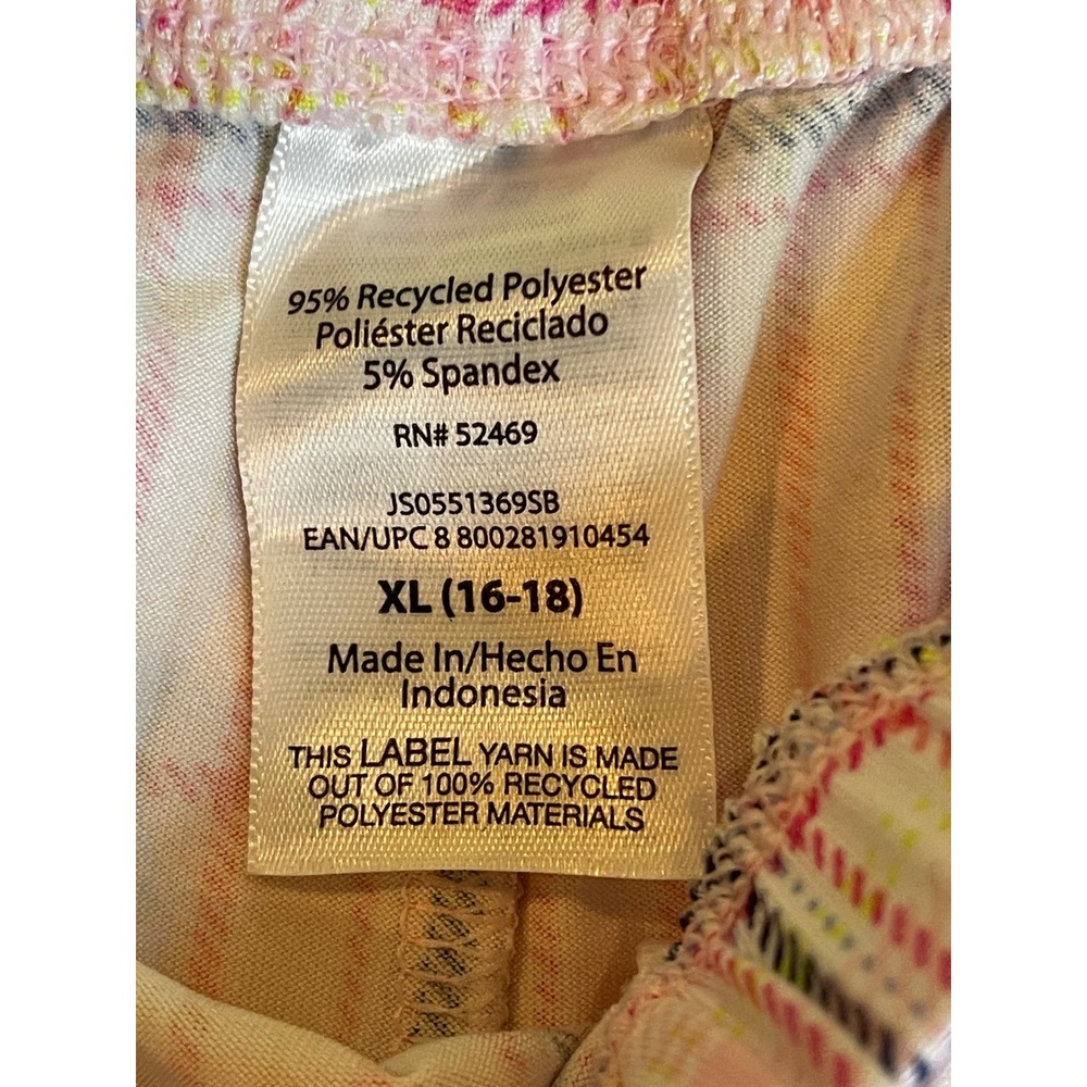 Joyspun Women XL Pajama Set Grey Coffee Tank Pink Plaid Shorts Sleepwear 2pc - Picture 3 of 12